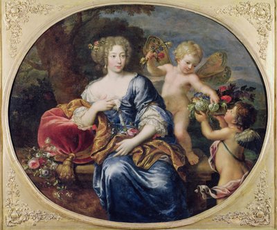Portrait presumed to be Francoise-Athenais de Rochechouart de Mortemart, Marquise de Montespan by Pierre Mignard